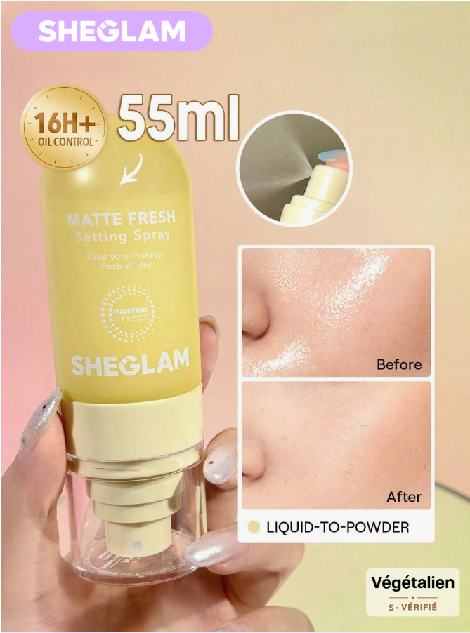 Spray Fixateur Matte Fresh
