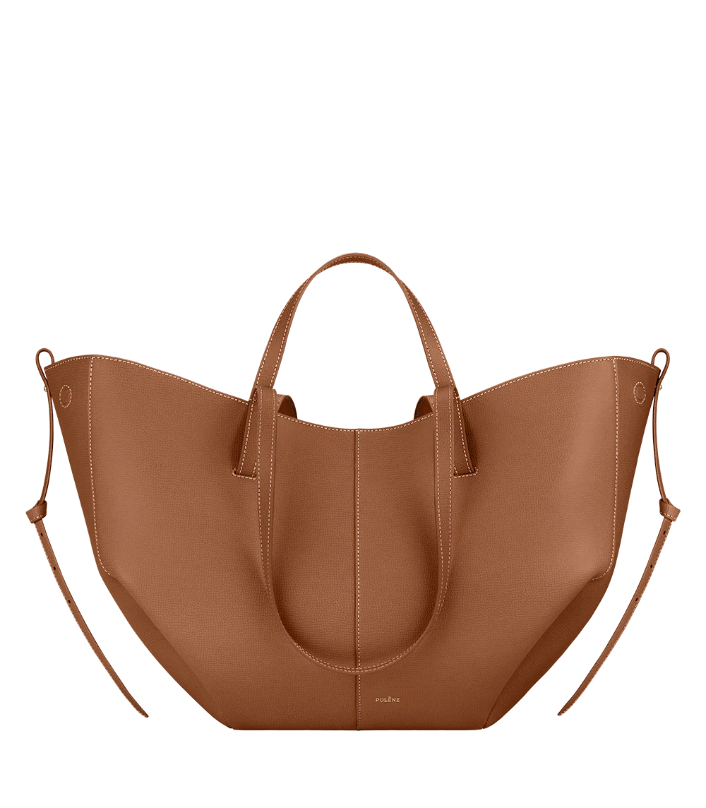 Sac Polène Cyme Medium – Camel Texturé | Élégance & Grande Capacité