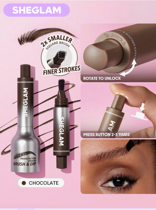 Pinceau Biseauté Pour Sourcils