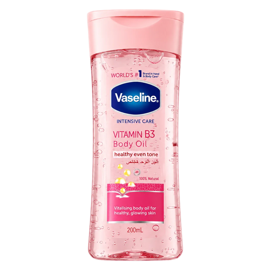 Vaseline Vitamin B3 Body Oil – Healthy Even Tone 200ml