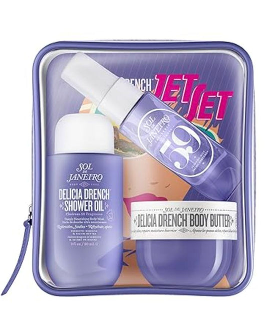Coffret Sol de Janeiro Delícia Drench Jet Set – Cheirosa 59