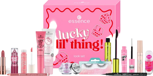 essence lucky lil' thing! look set