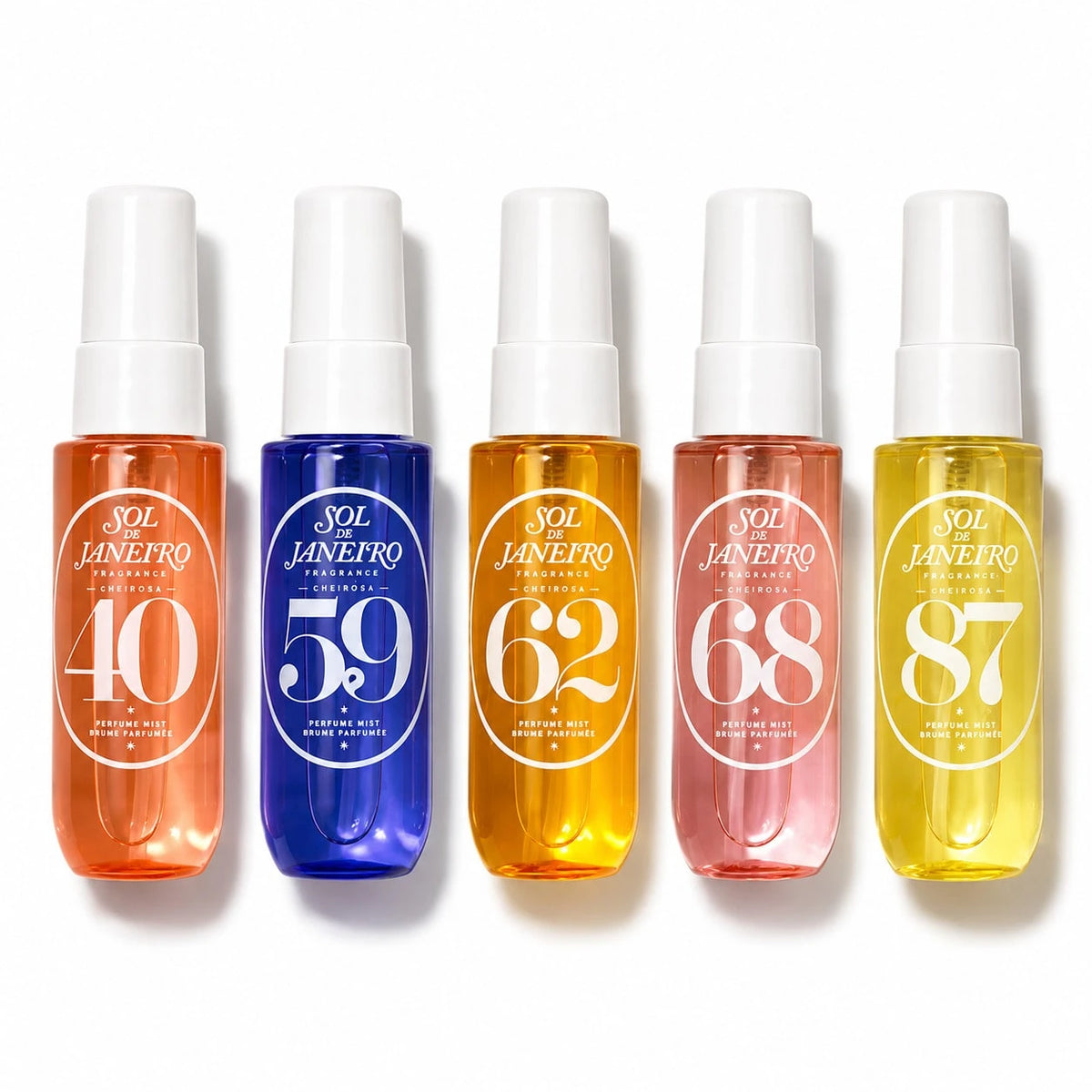 Sol de Janeiro – Perfume Mist Discovery Set | Coffret 5 Brumes Parfumées 35 ml