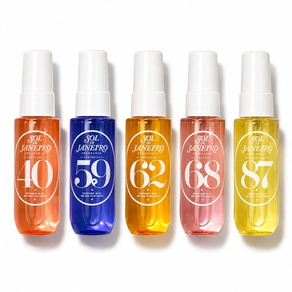 Sol de Janeiro – Perfume Mist Discovery Set | Coffret 5 Brumes Parfumées 35 ml